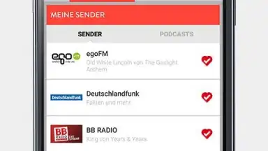 Capture d'écran de radioplayer 3