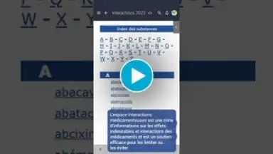 Capture d'écran de Application Prescrire 1