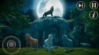 Capture d'écran de The Wild Wolf Animal Simulator 4
