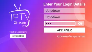 Capture d'écran de IPTV Xtream PRO 2
