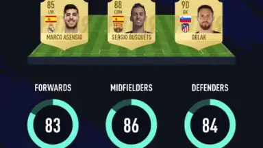 Capture d'écran de FUT 19 DRAFT by PacyBits 4