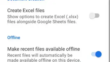Capture d'écran de Google Sheets 6