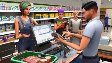 Capture d'écran de Shopping Mall Store 3D Cashier 1
