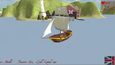 Capture d'écran de Pirate Sim 3