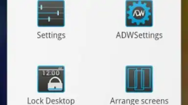 Capture d'écran de ADW Launcher 2