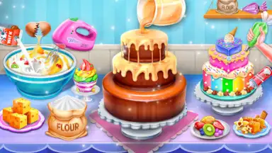 Capture d'écran de Cake Maker DIY Baking Games 4