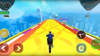 Capture d'écran de Police Bike Stunts Games 15