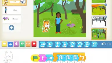 Capture d'écran de ScratchJr 3