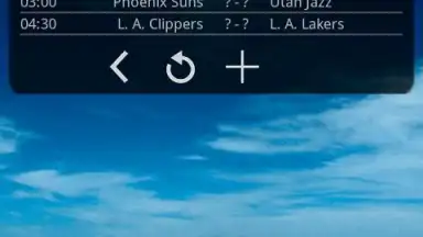 Capture d'écran de Basketball Livescore Widget 11