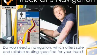 Capture d'écran de Aponia Truck Navigation 9