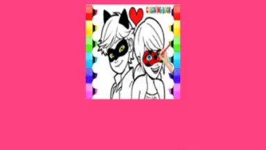 Capture d'écran de Coloring Ladybug & Blackcat 7