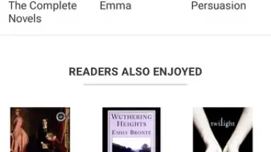 Capture d'écran de Goodreads 10