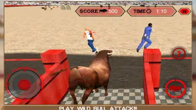 Capture d'écran de Angry Bull Attack Arena Sim 3D 11