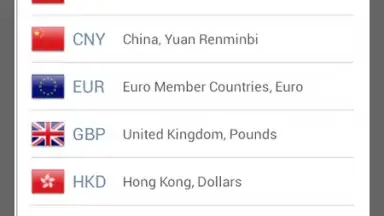 Capture d'écran de Currency Exchange Rates 2