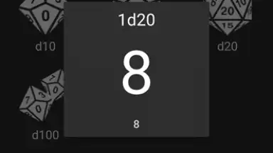 Capture d'écran de RPG Simple Dice 6