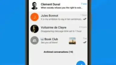 Capture d'écran de Family Messenger 4