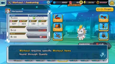 Capture d'écran de DIGIMON ReArise 11