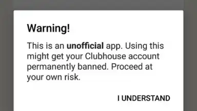Capture d'écran de Houseclub - unofficial Clubhouse 1