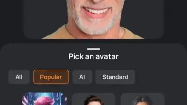 Capture d'écran de D-ID: AI Video Generator 5