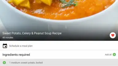 Capture d'écran de Soup Recipes 5