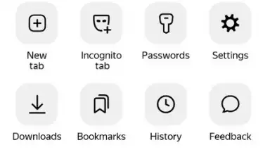 Capture d'écran de Yandex Browser (alpha) 15