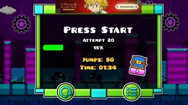 Capture d'écran de Geometry Dash SubZero 2