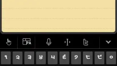 Capture d'écran de TouchPal Punjabi Pack 1