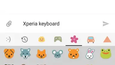 Capture d'écran de Teclado Xperia 6
