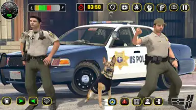 Capture d'écran de Police Car Chase: Thief Chase 2