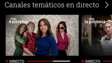 Capture d'écran de RTVE Play 23