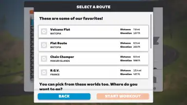 Capture d'écran de Zwift 5