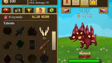 Capture d'écran de Fantasy Clicker 3