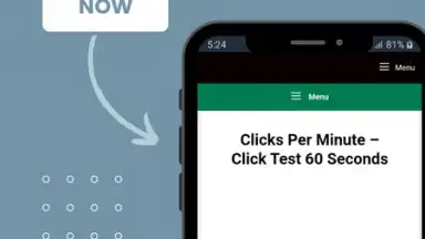 Capture d'écran de Clicks Per Minute 2