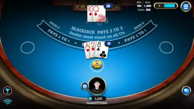 Capture d'écran de BlackJack 21 11