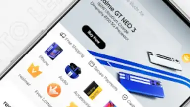 Capture d'écran de realme Store 6