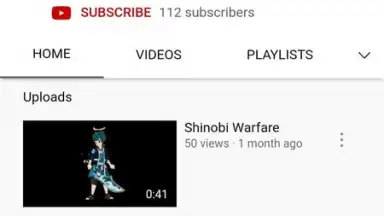 Capture d'écran de Shinobi Warfare Comunidad 1
