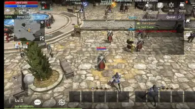 Capture d'écran de Dragon Raja Origin on ZEMIT 3