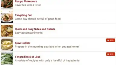 Capture d'écran de BigOven Recipes 6