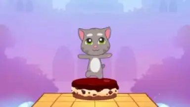 Capture d'écran de Talking Tom Cake Jump 1