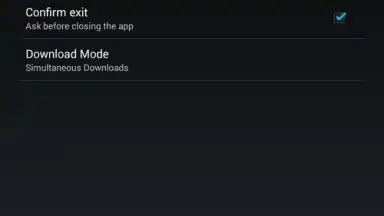 Capture d'écran de Download Manager 4