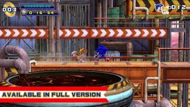 Capture d'écran de Sonic 4 Episode II THD Lite 5