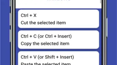 Capture d'écran de Computer shortcut keys : All shortcut keys 4