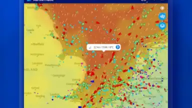 Capture d'écran de MarineTraffic 10