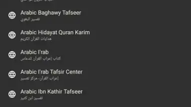 Capture d'écran de Quran Android 5