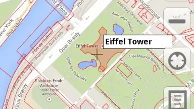 Capture d'écran de Wikimapia Viewer 4