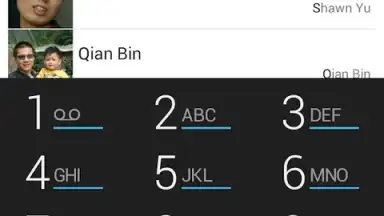 Capture d'écran de ExDialer 3