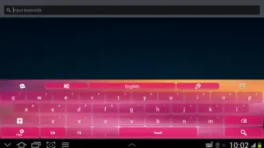 Capture d'écran de Pink Keyboard 4