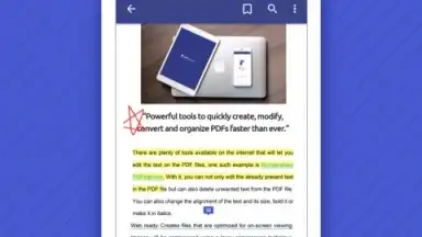 Capture d'écran de PDFelement - PDF Reader and Annotator 5
