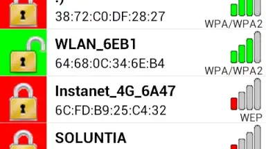 Capture d'écran de pulWiFi 1