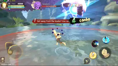 Capture d'écran de Naruto: Slugfest 2